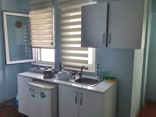 Home Park Suite 1+1 kiralık daire 1 Numaralı Günlük Ev Mutfak