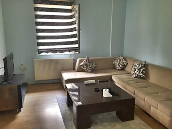 Home Park Suite 1+1 kiralık daire 1 Numaralı Günlük Ev Salon