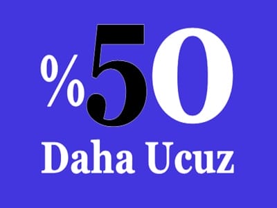 %50 Daha Ucuza Konaklayın
