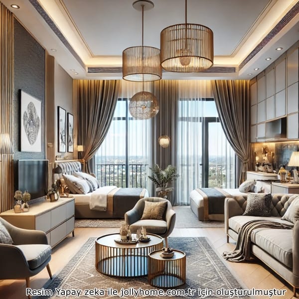 Samsun 1+1 günlük kiralık daire fotoğrafları - Modern ve konforlu konaklama