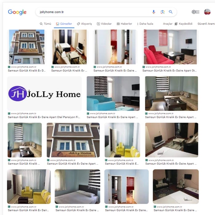Samsun günlük kiralık ev fotoğrafları Google