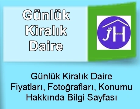 Günlük Kiralık Daire