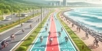Samsun Atakum Sahili Bisiklet Yolu