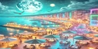 Samsun Atakum Sahili Gece Hayatı